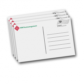 Mailing mit Postkarten