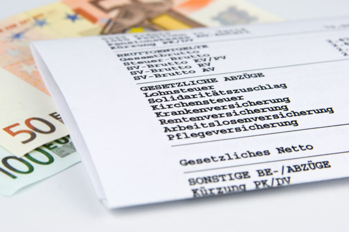 Abrechnungen, Lohnabrechnunge
